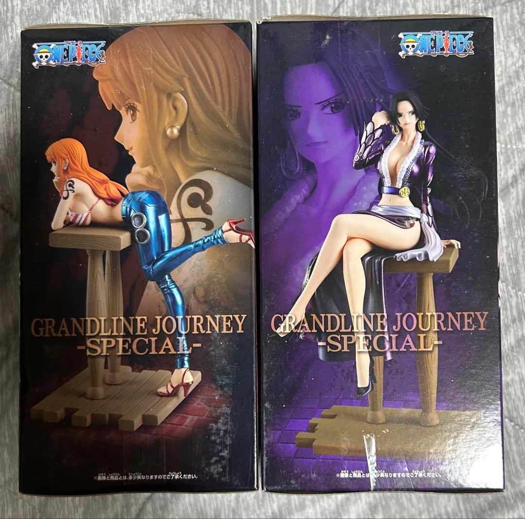 未開封 ワンピース グランドラインジャーニー ナミ&ハンコック2体