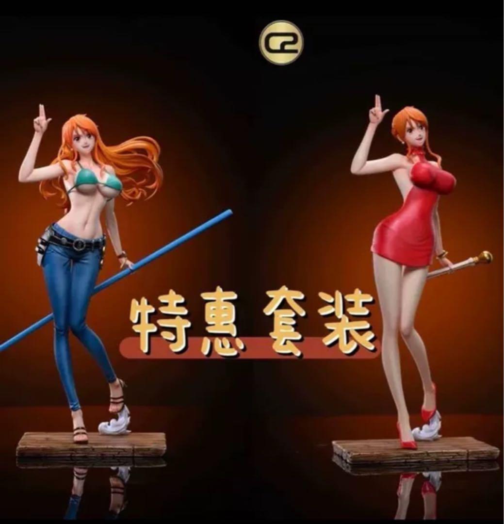 ワンピース C2 スタジオ ナミ ガレージキット フィギュア 完成品