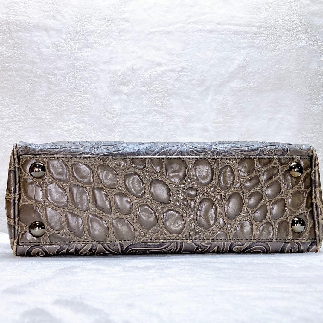 ✨綺麗✨ETRO エトロ マルゴット トートバッグ ペガサス金具 金具 レザー