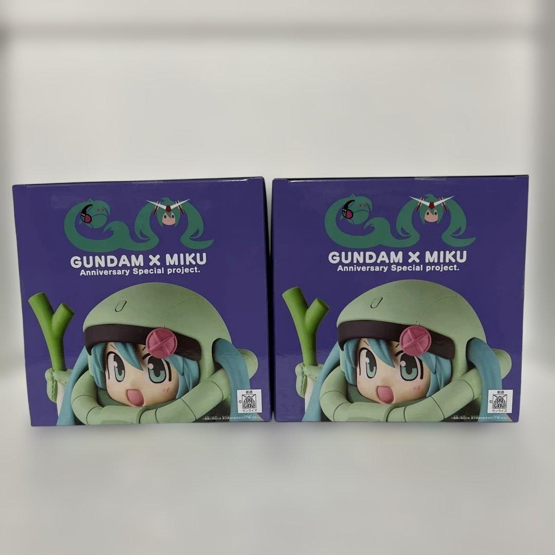 初音ミク ガンダム45周年 ザクぐるみ ザクミク フィギュア - メルカリ