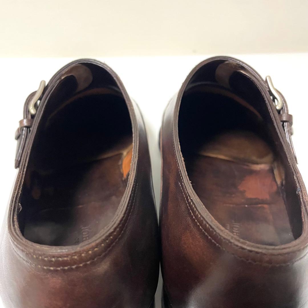 ジョンロブ CHAPEL チャペル ダブルモンク ミュージアムカーフ