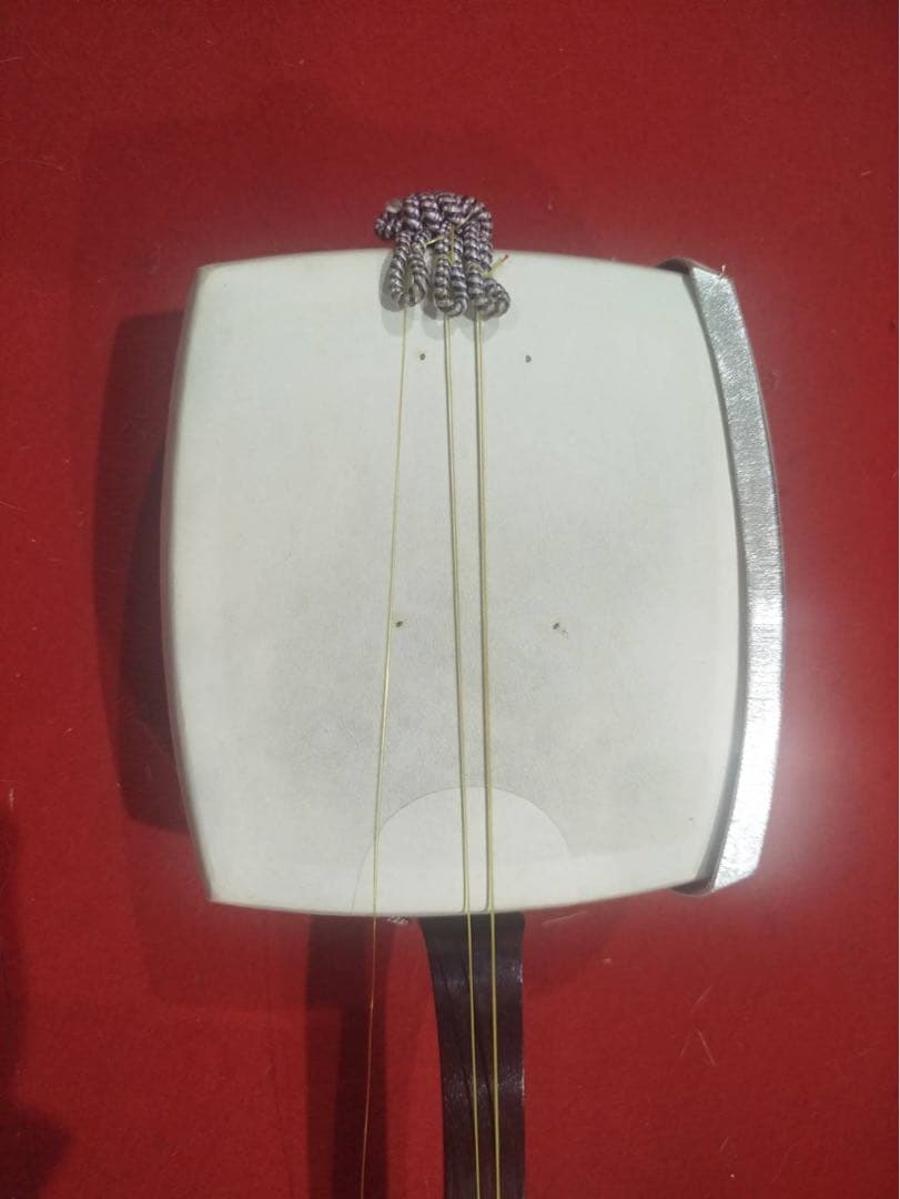 民謡 三味線 経木 使用 3本弦