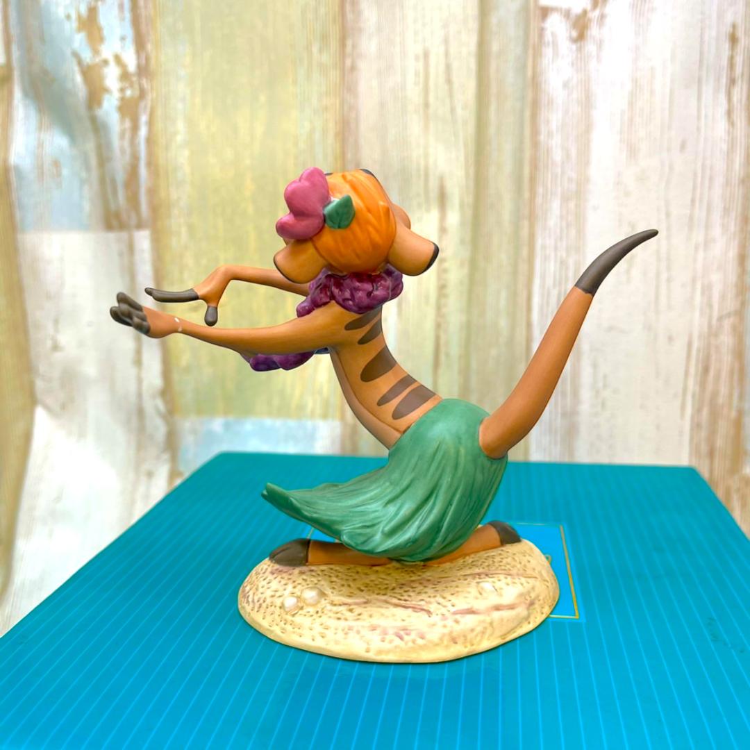 WDCC ライオンキング ティモン 缶バッチ ピンバッジ 陶器製 フィギュア