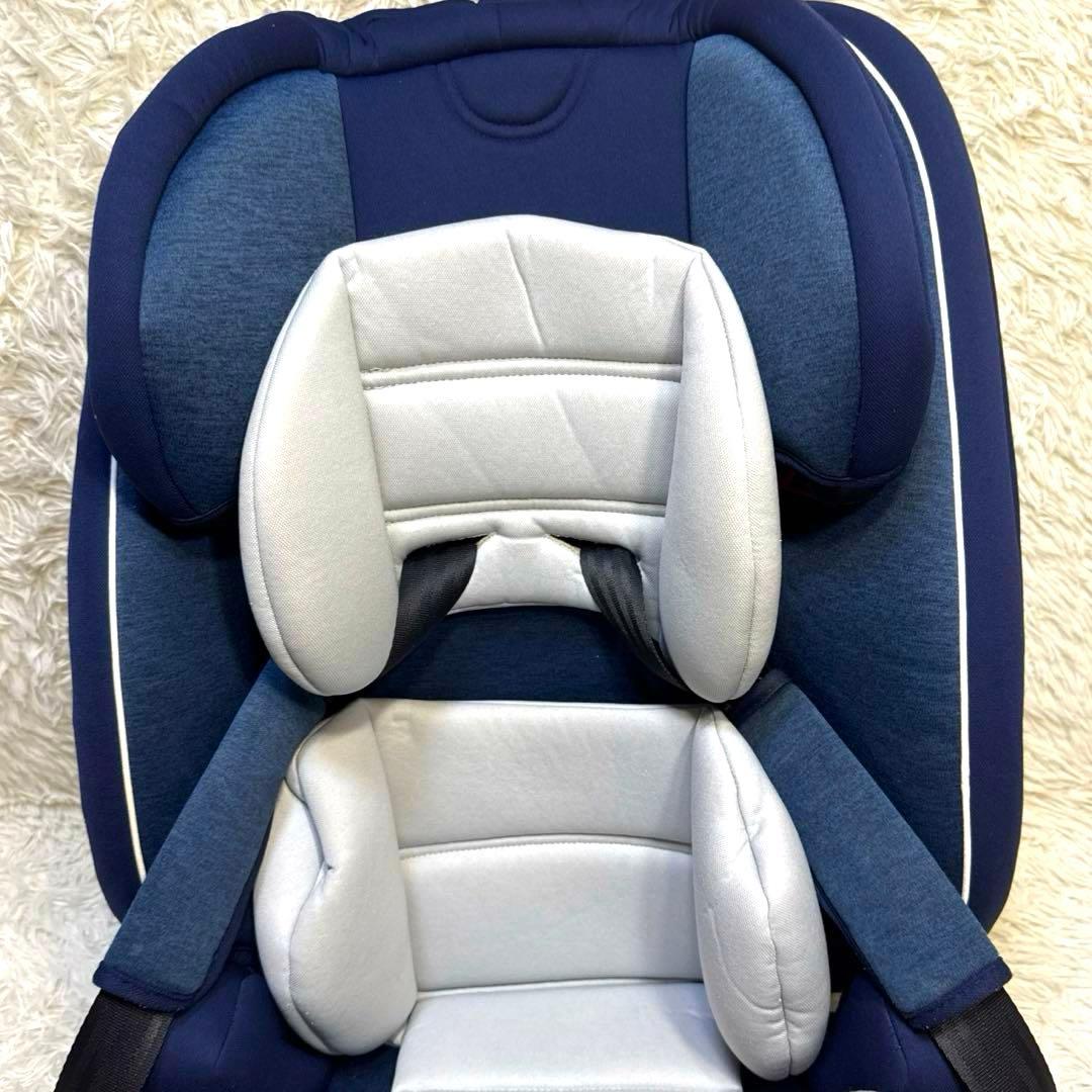 美品 アイリスプラザ チャイルドシート　ジュニアシート　ISOFIX固定