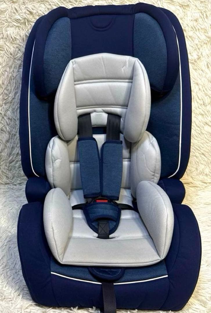 美品 アイリスプラザ チャイルドシート　ジュニアシート　ISOFIX固定