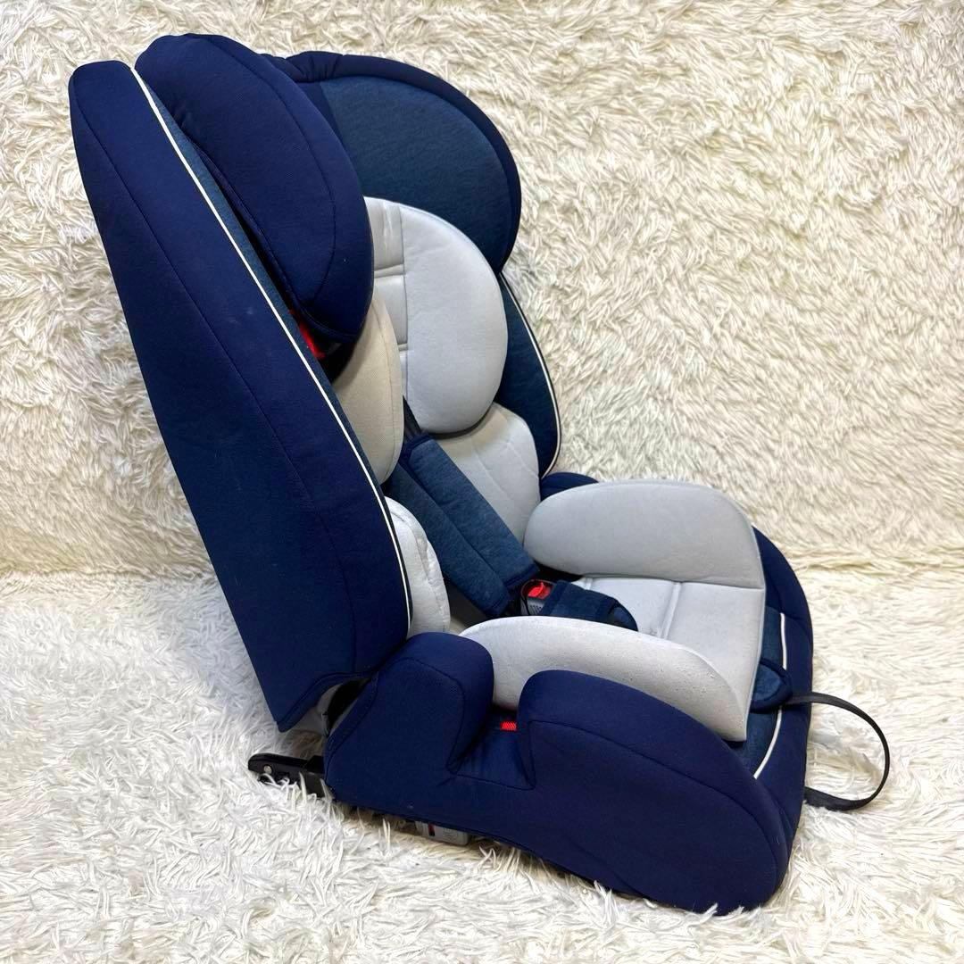 美品 アイリスプラザ チャイルドシート　ジュニアシート　ISOFIX固定