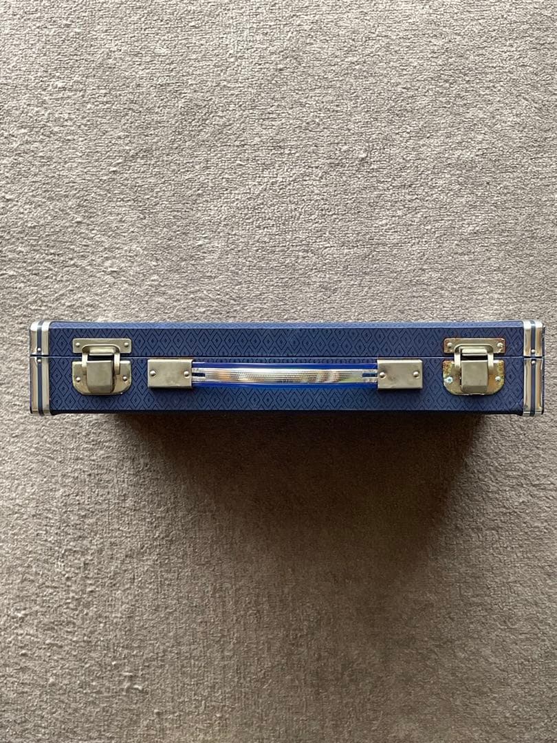 麻雀牌セット 青いケース付き 【未使用品】