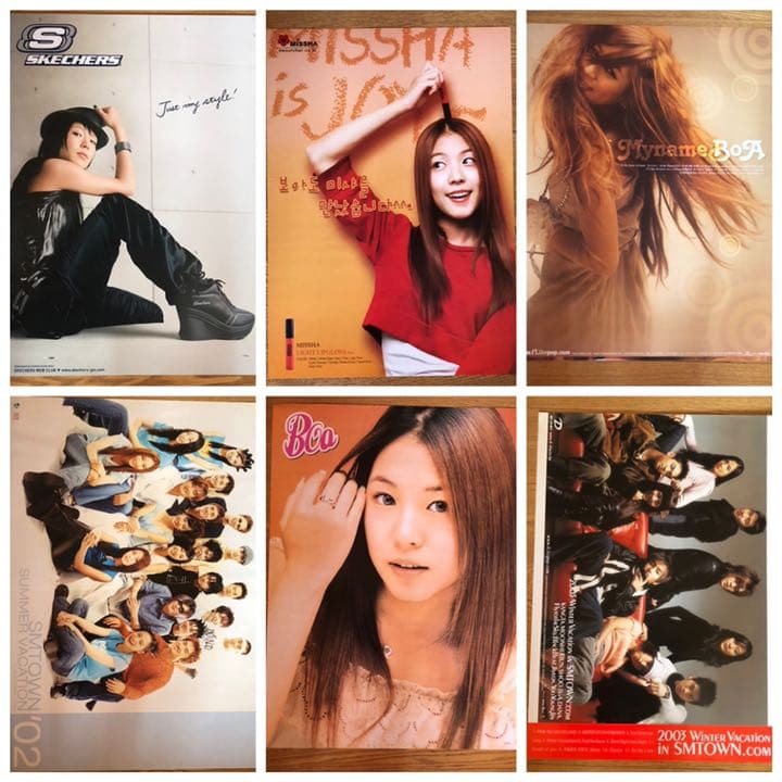 BoA ポスター 45枚 等身大ポップ セット②