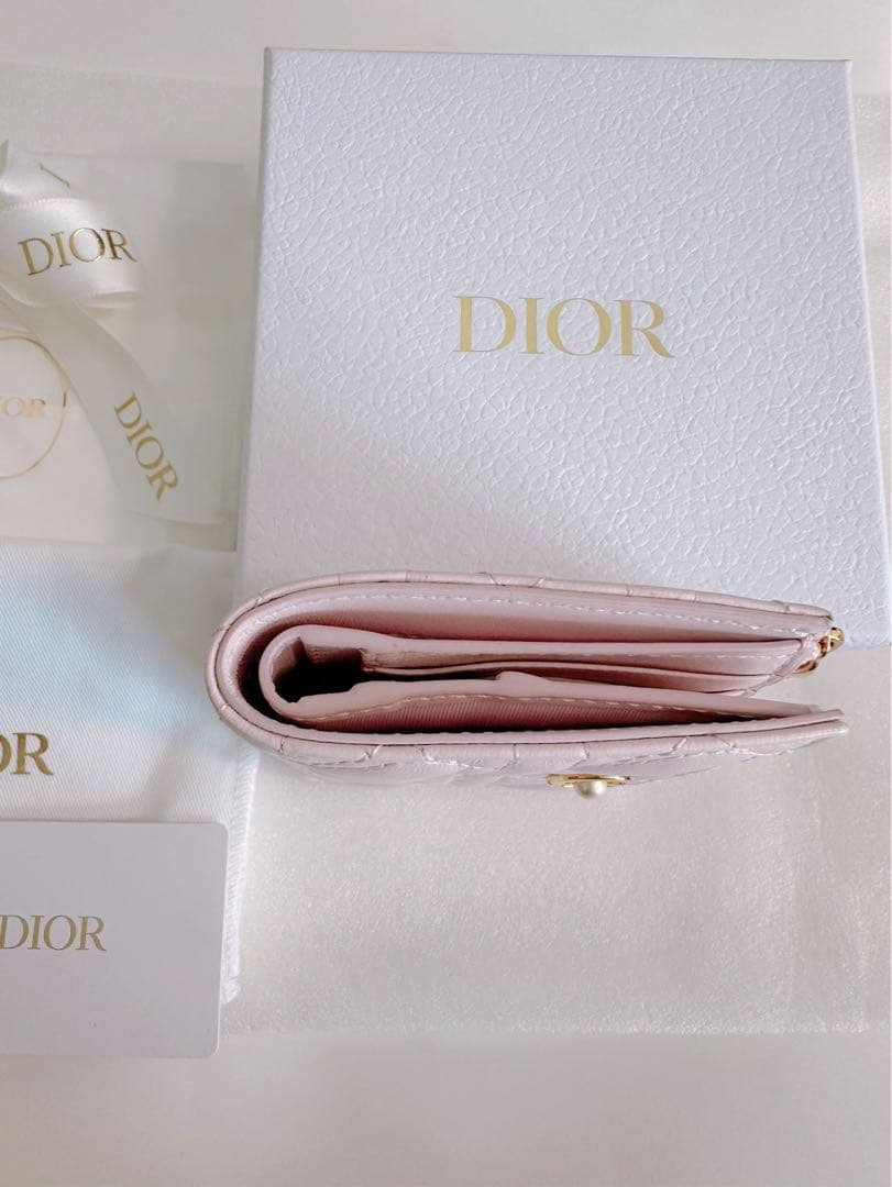 Christian Dior❤️ウォレット❤️ハート キルティング❤️折り財布