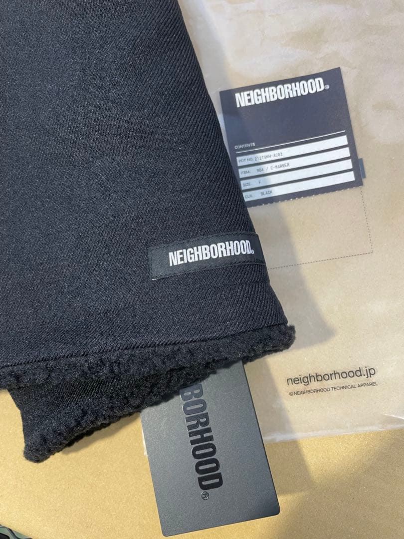 新品】ネイバーフッド BOA / E-WARMER ボア ネックウォーマー