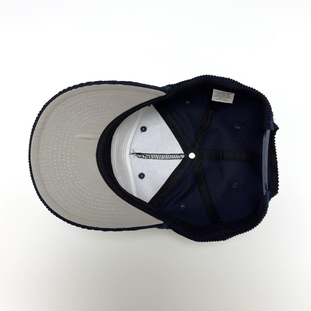 コーデュロイ】Junkie トラッカーキャップ ネイビー - メルカリ