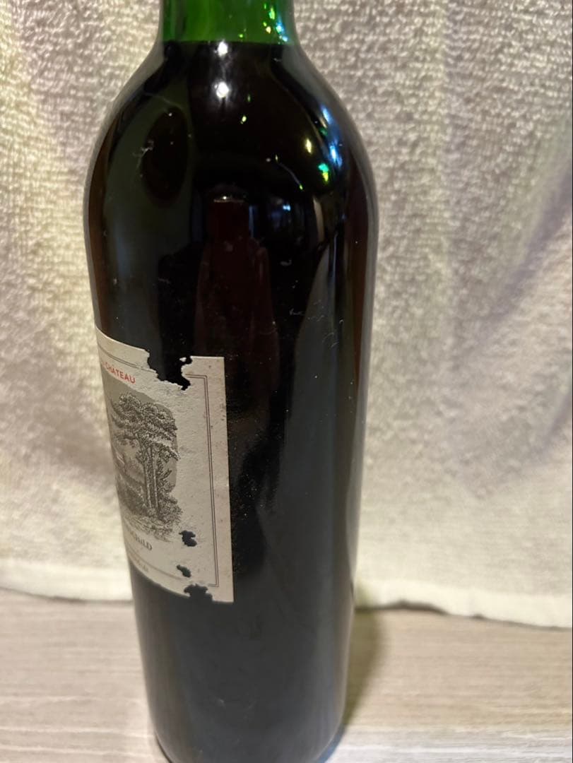 未開栓】シャトー ラフィット ロートシルト 1970 「セラー保管