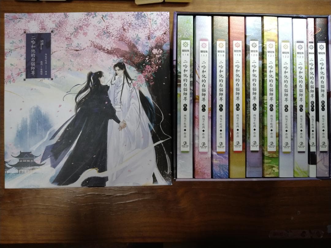 二哈和他的白猫師尊 繁体字版全巻セット BOX付き