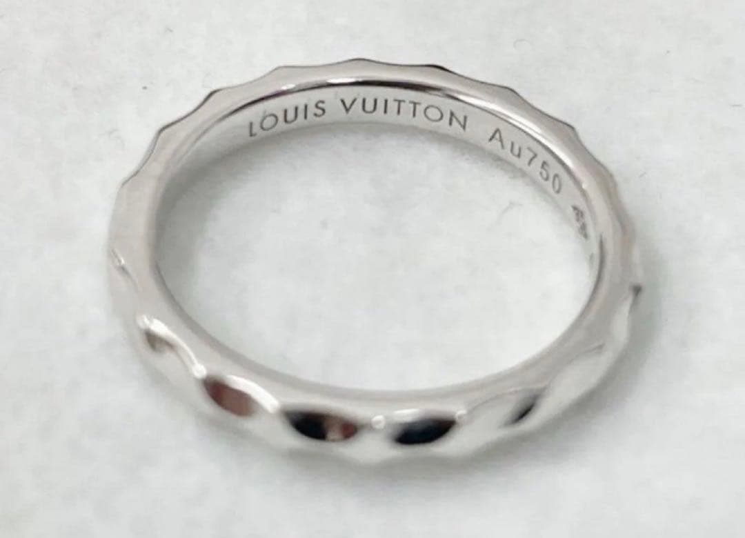 ルイヴィトン モノグラム アンフィニ3P ダイヤAu750 K18美品送料無料