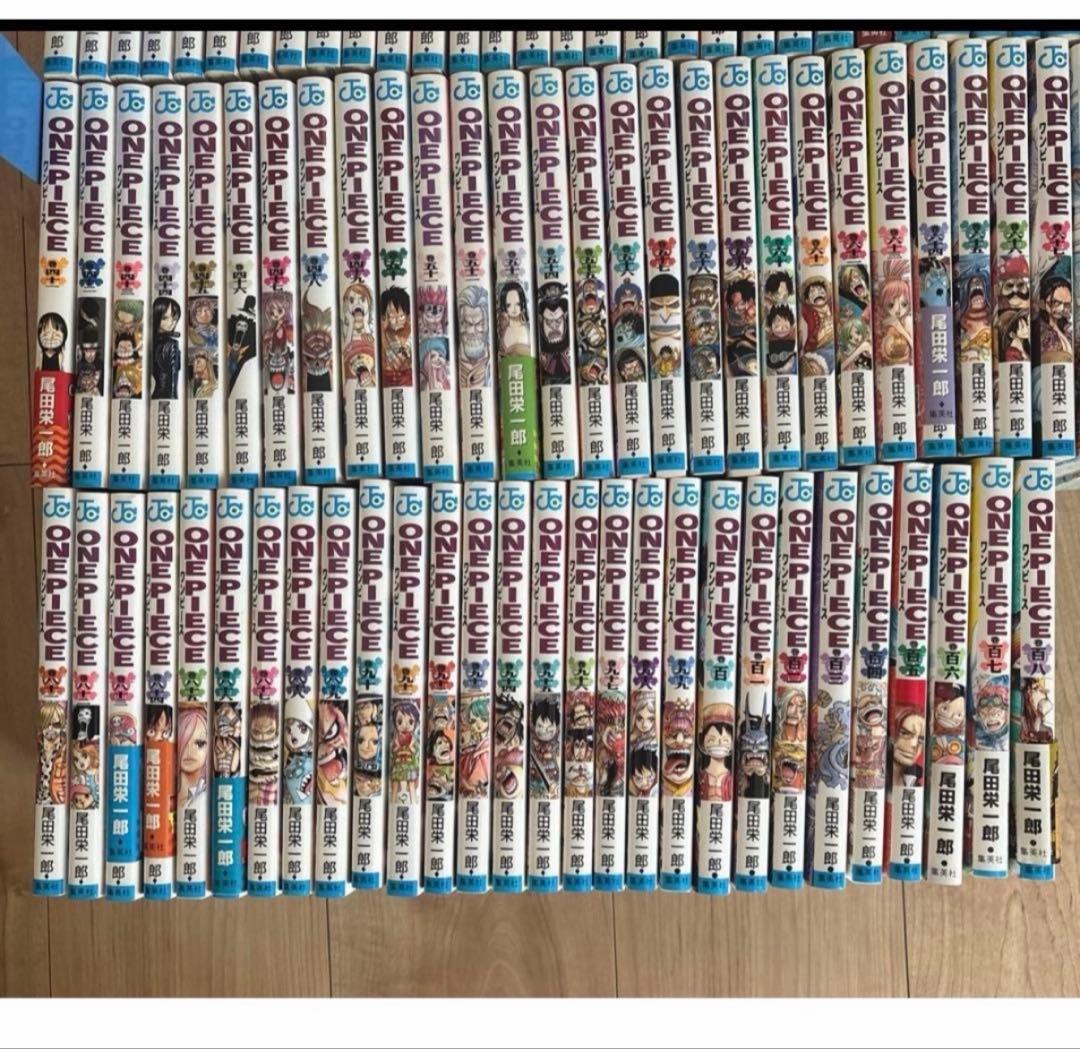 ONE PIECE ワンピース　漫画　1〜108巻セット