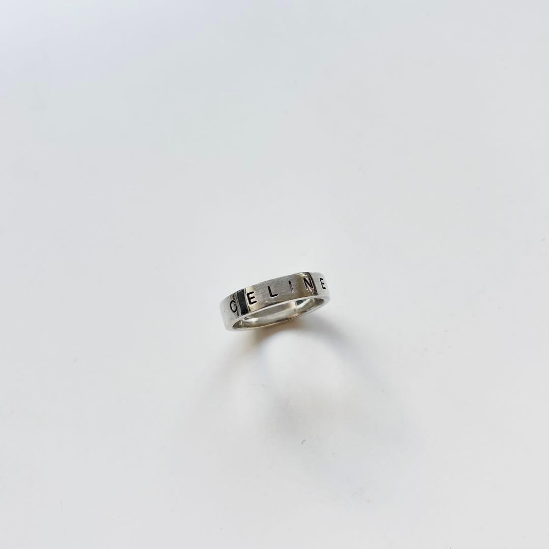 美品！CELINE セリーヌ　トリオンフ リング　シルバー　9号　指輪