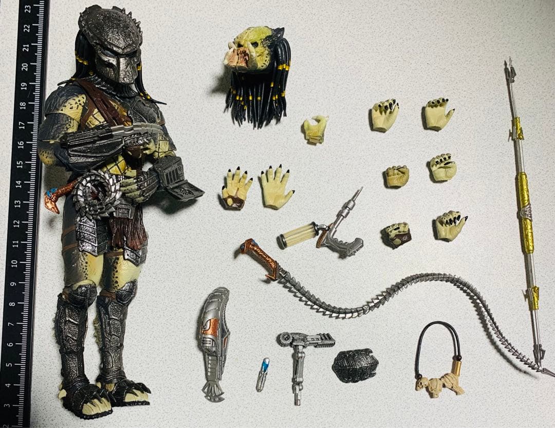 映画 プレデター フィギュア 可動 パーツ セット