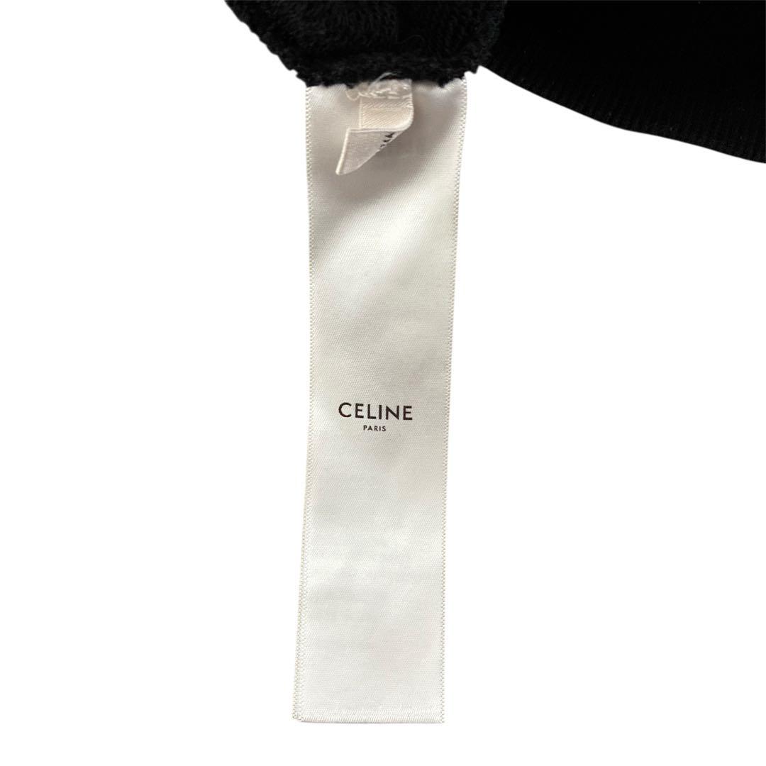 CELINE セリーヌ クラシック ロゴパーカー S ブラック