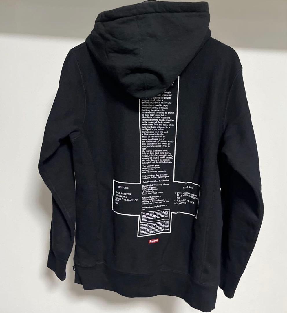 supreme black sabbath パーカー　M