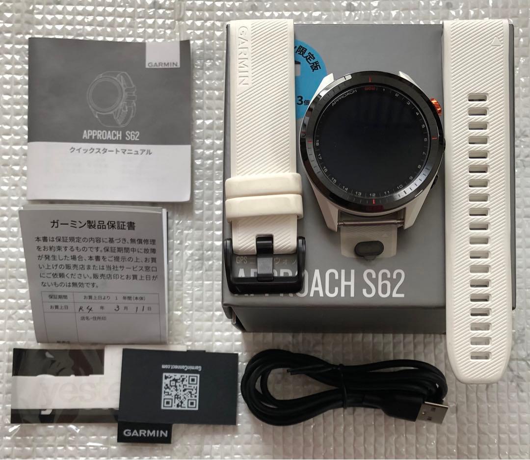 GARMIN Approach S62 White - メルカリ