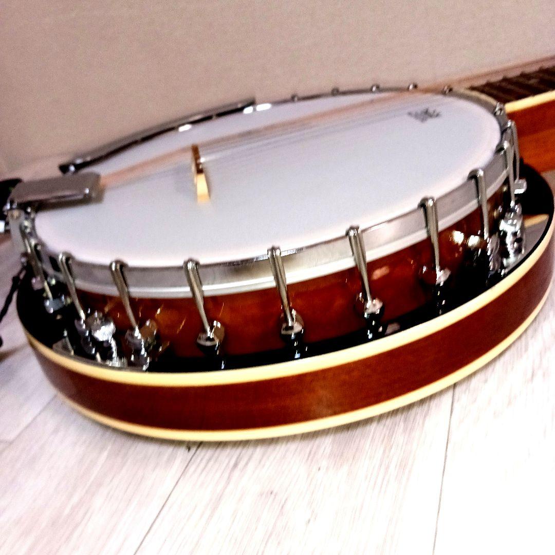 ARIA アリア ギターバンジョー SB-10G 6弦 バンジョ レモヘッド