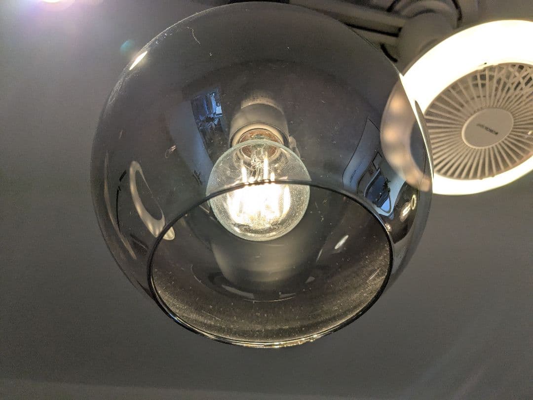 NITORI ペンダントライト VERRE 3T グレーペンダントライト VERRE 3T