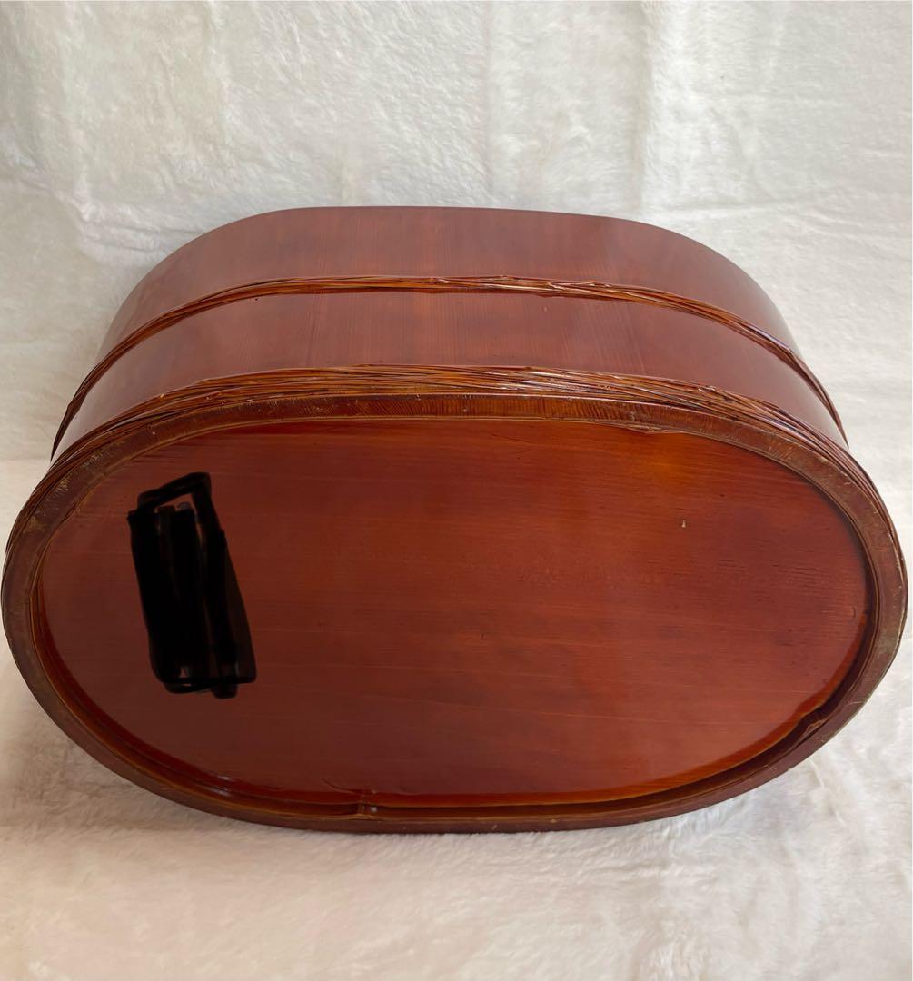 昭和初期】 希少 飛騨春慶塗 おひつ 大型 漆器古道具 アンティーク