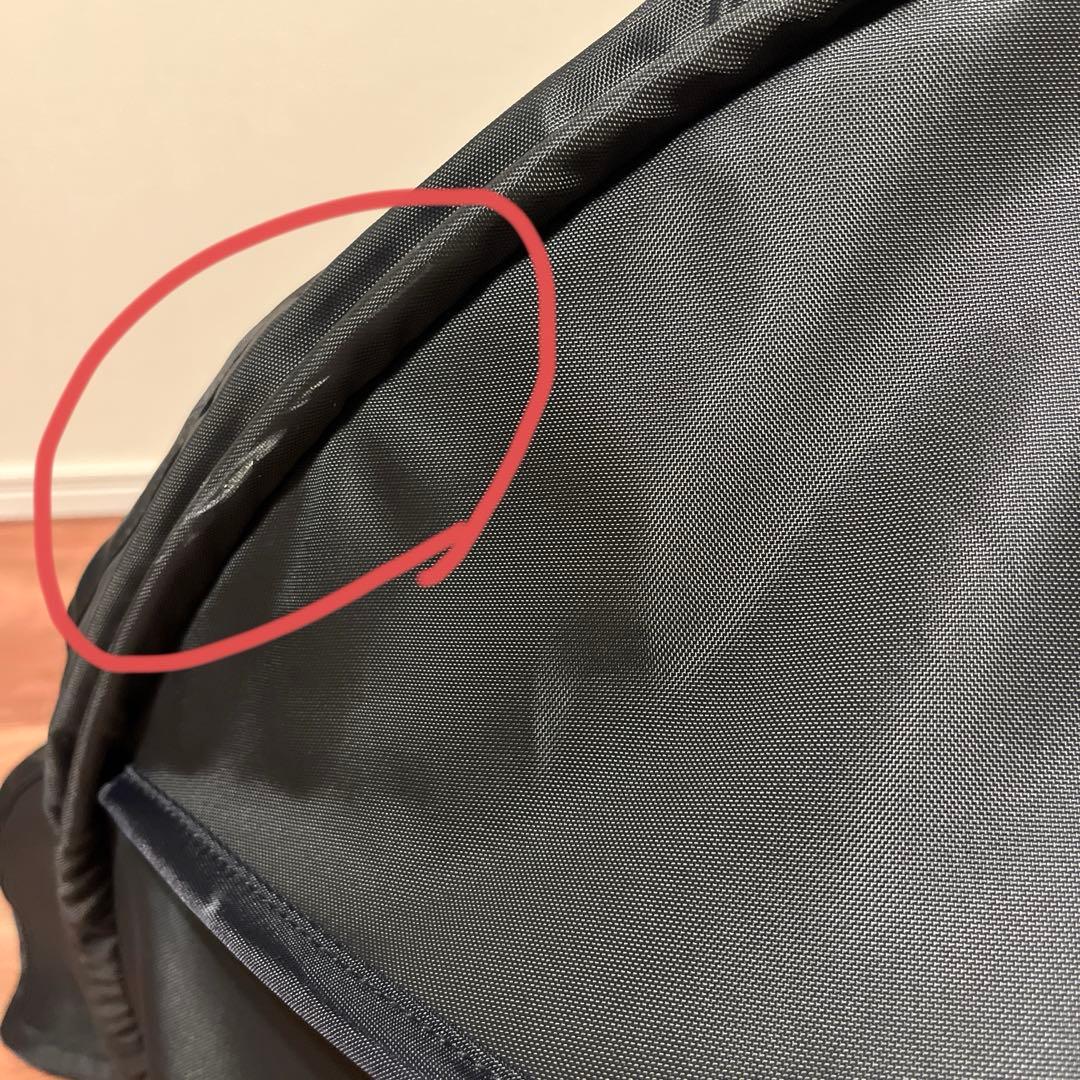 norokka ノロッカ黒　後ろ乗せ　レインカバー　サンシェード