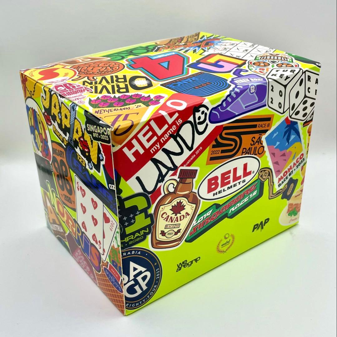 1/2ヘルメット マクラーレンF1 ランド・ノリス 2023年 アメリカGP