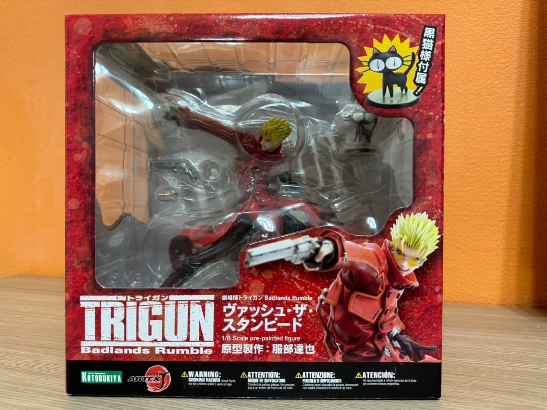 【新品未開封】1/8スケールフィギュア　トライガン　ヴァッシュ・ザ・スタンピード