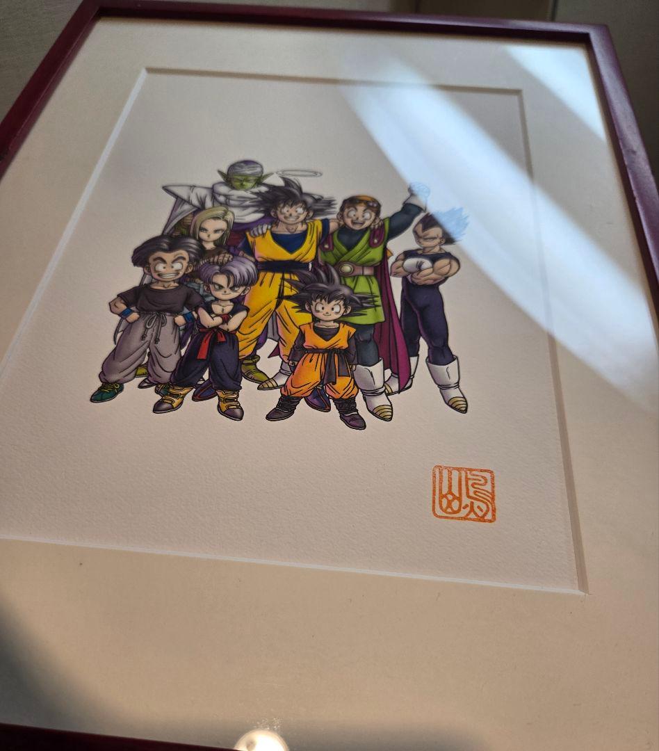ドラゴンボール　完全版コミックス29複製原画　孫悟空　鳥山明　印鑑　サイン