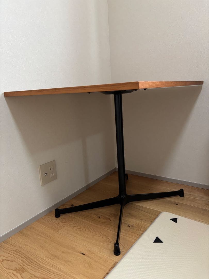 greeniche カフェテーブル　90×70cm チーク/突板