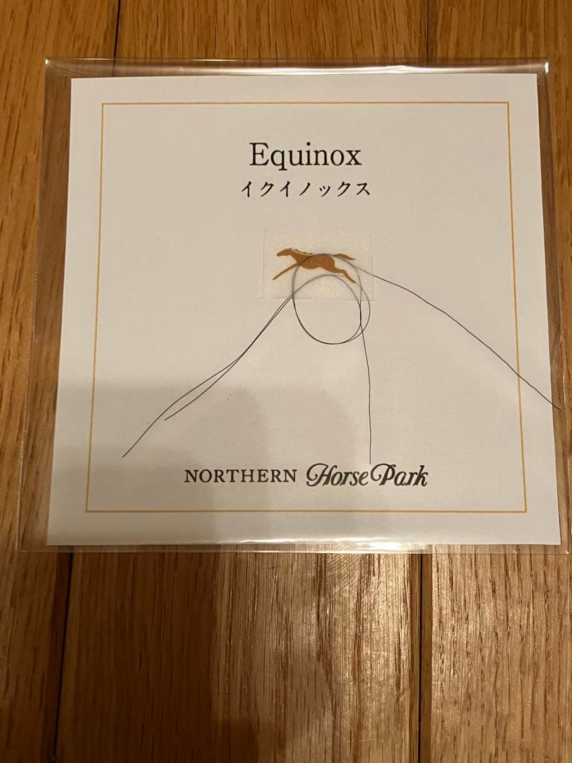 イクイノックス　鬣　たてがみ　2023 天皇賞秋　C・ルメール騎手直筆サイン