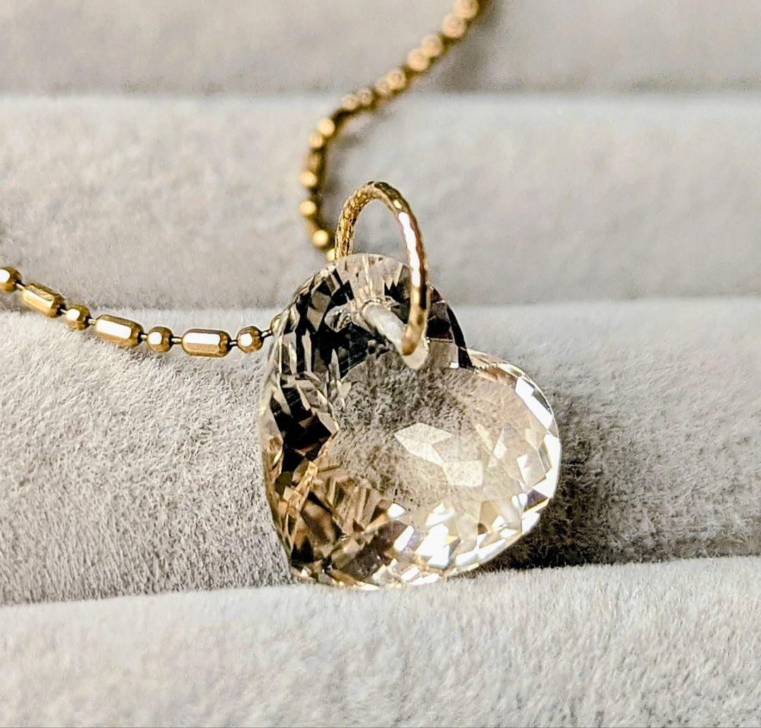 ♢まままばも♢K18 スキャポライト 5.47ct ペンダントトップ