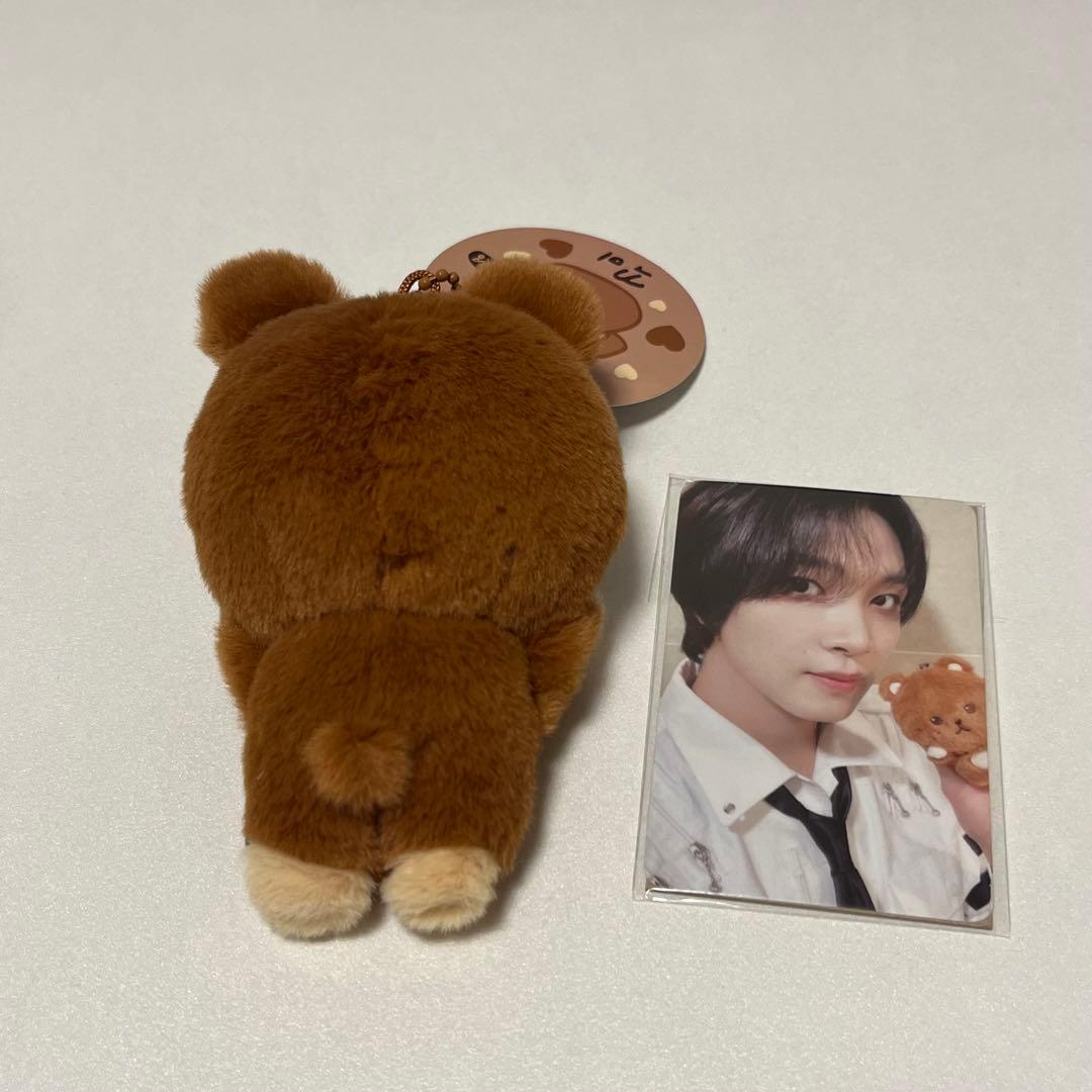 nct dream ヘチャンぬいぐるみ クマ型 約10cm トレカ付き - メルカリ