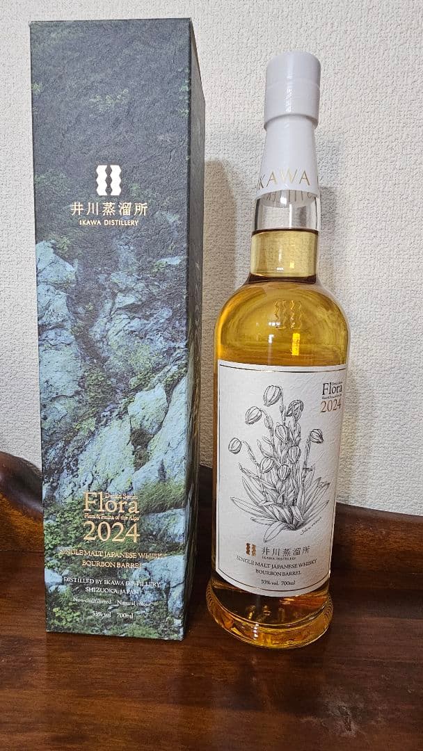 限定品】井川蒸溜所 シングルモルト フローラ2024 700m - メルカリ