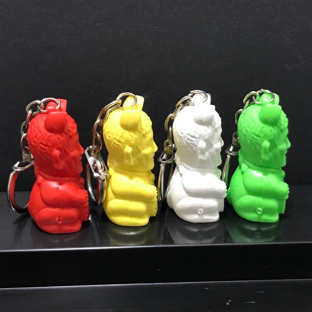 希少レア　天才たけしの元気が出るテレビ　招き猫　消しゴム　4体セット　昭和レトロ