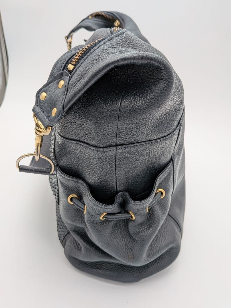 【ATAO】羽織るように持ちたい2wayパイソンバッグBALS(バルス)　②