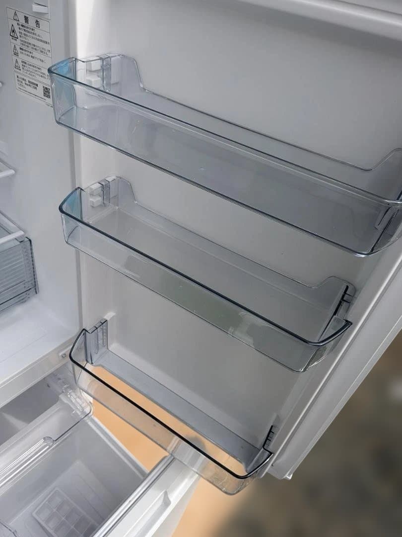 シャープ 冷蔵庫 SJ-D18J-W 幅49.5cm 179L 2023年製