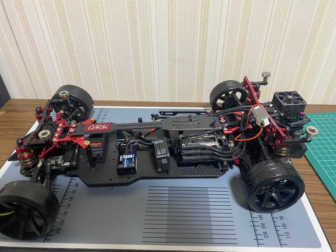 SHIBATA GRK RC-ARTコンバージョンシャーシ メカ付き