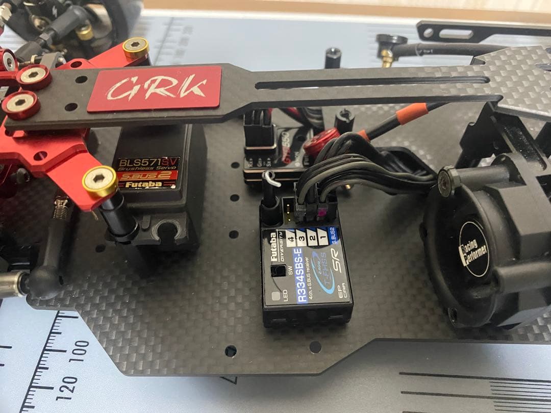 SHIBATA GRK RC-ARTコンバージョンシャーシ メカ付き