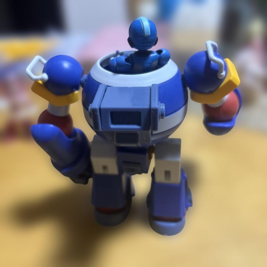 スーパーミニプラ　ライドアーマー　66アクションダッシュROCKMAN2 2個付