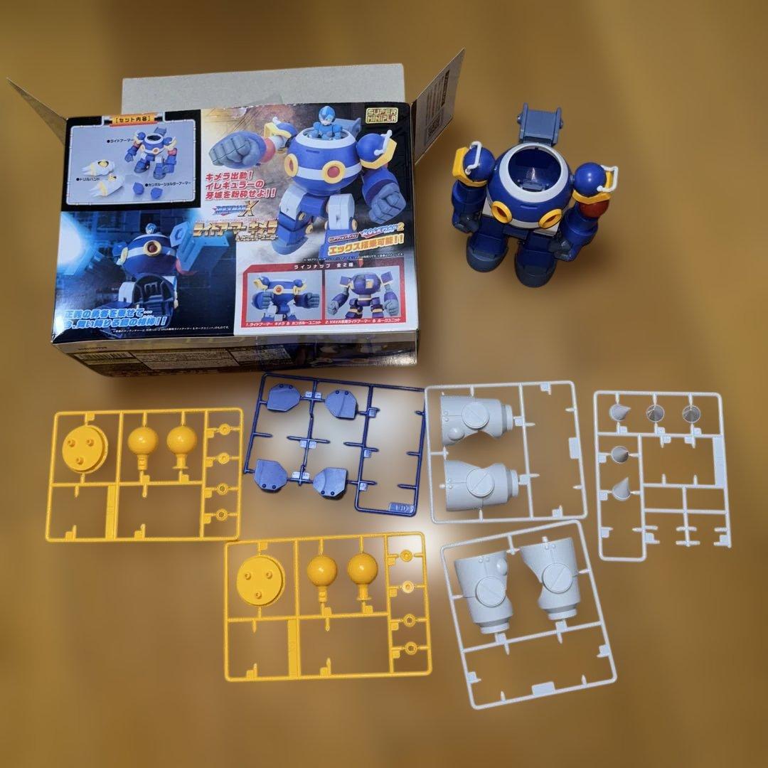 スーパーミニプラ　ライドアーマー　66アクションダッシュROCKMAN2 2個付