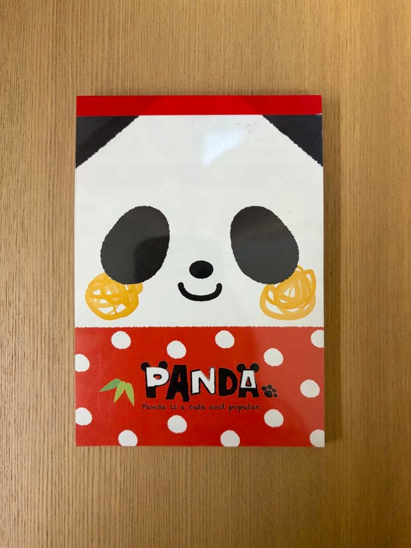 平成レトロ メモ帳 ミカヅキモモコ パンダ - メルカリ