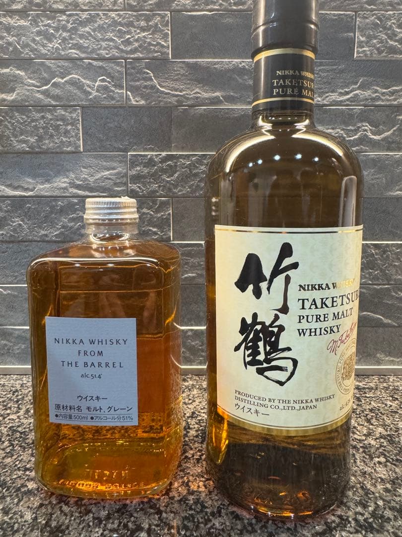 NIKKA ウイスキー セット 竹鶴700ml フロムザバレル500ml フロムザ