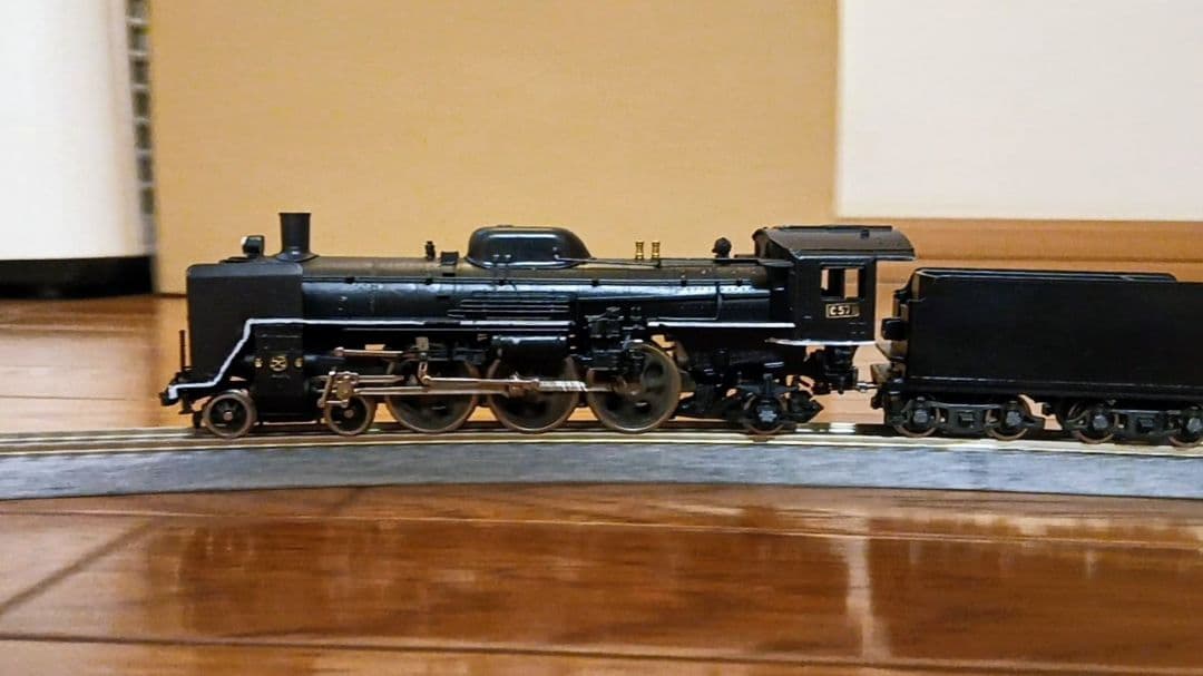HO、 アダチ C57蒸気機関車、モーター交換、メンテナンス済 - メルカリ