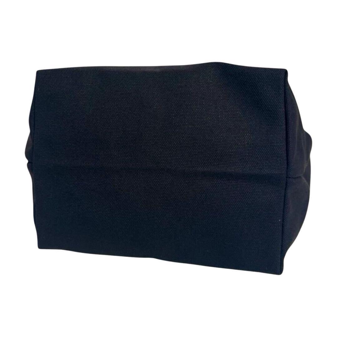 【新品】プラダ PRADA キャンバス トートバッグ ハンドバッグ ブラック