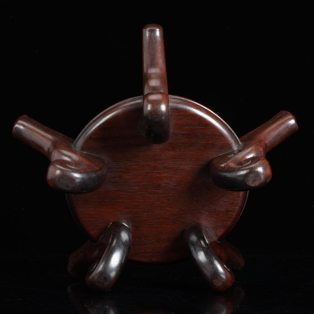 朝鮮美術 須恵器 新羅土器 壺 新羅無細土 出土品 木製台座 箱