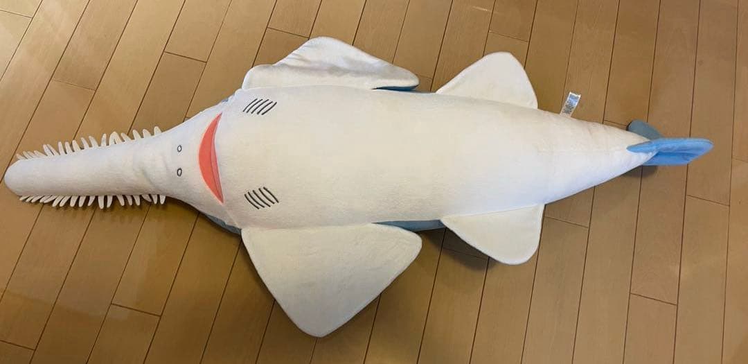 ノコギリエイ　ぬいぐるみ　マクセルアクアパーク品川