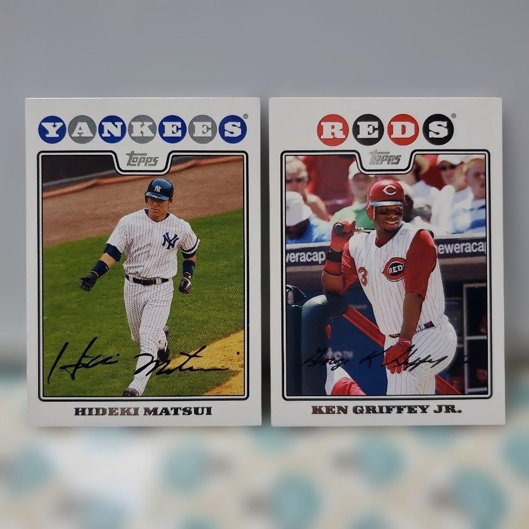 MLB トレーディングカード 松井秀喜 ケン・グリフィー・ジュニア